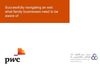 FBCG & PwC Publish Family Business Shareholder Exit Strategies Guide